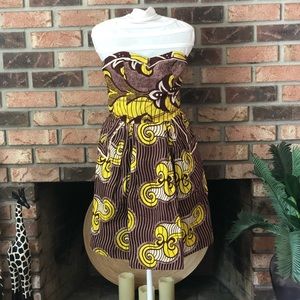 Zachary’s Smile White Label Ethnic Print Dress